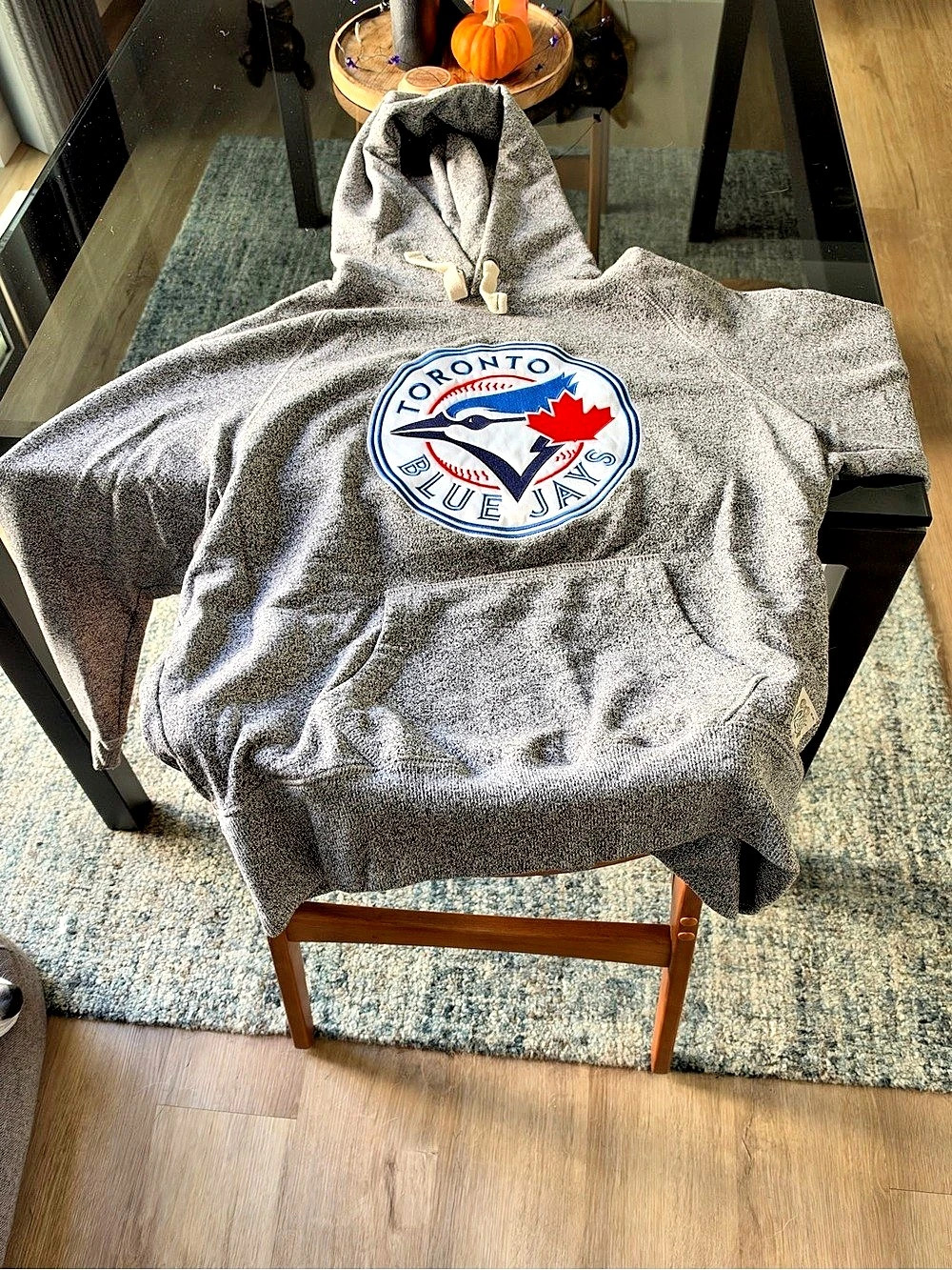 Roots Toronto Blue Jays Gray Hoodie